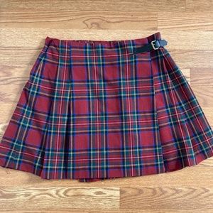 Uniqlo Plaid Kilt Skirt